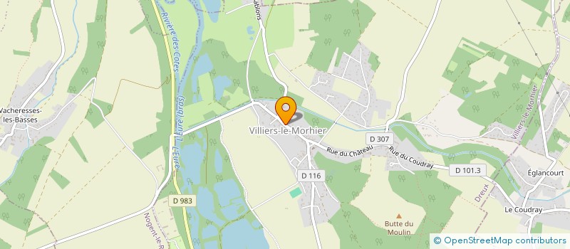 localisation de l'entreprise MONSIEUR ALAINPIERRELOUIS CADENET à VILLIERS-LE-MORHIER