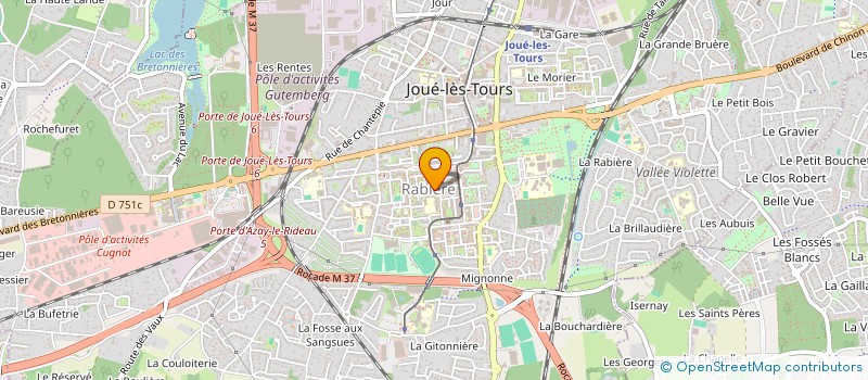 localisation de l'entreprise MONSIEUR ALALI ALAA  TOURS