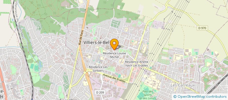 localisation de l'entreprise MONSIEUR ALAM MEHBOOB  VILLIERS-LE-BEL