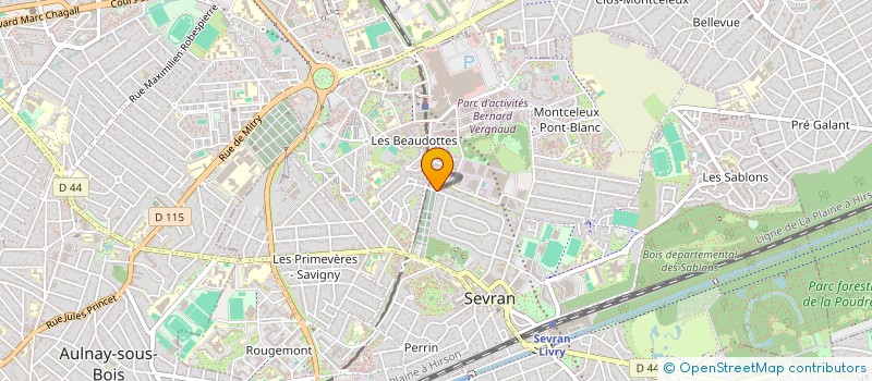 localisation de l'entreprise MONSIEUR ALAM MOHAMMAD ZAHIRUL à SEVRAN
