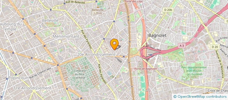 localisation de l'entreprise MONSIEUR ALAMINE ABALI MOUSSA  PARIS