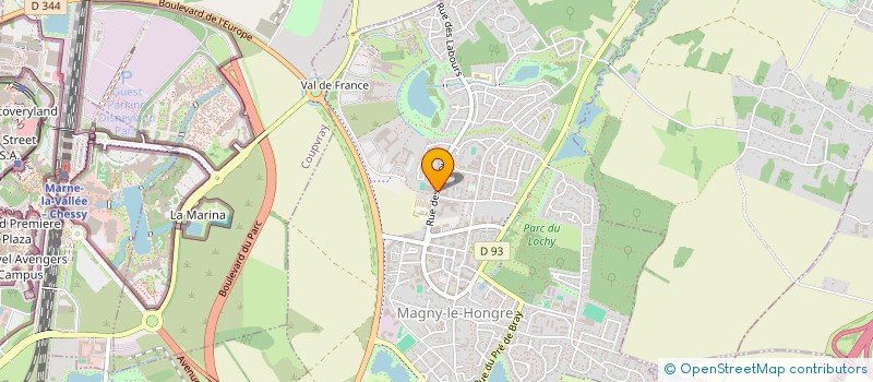 localisation de l'entreprise MONSIEUR ALAMZEEB SAFI  MAGNY-LE-HONGRE