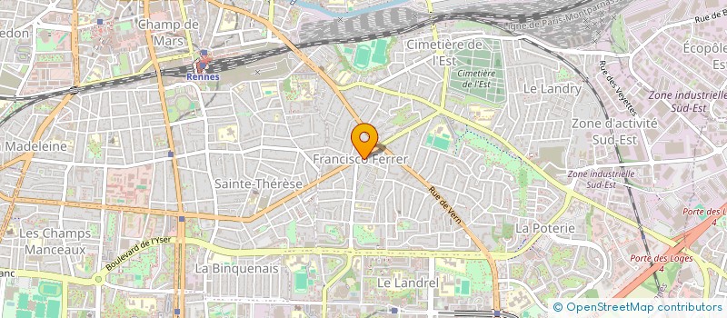 localisation de l'entreprise MONSIEUR ALAN ABIVEN  CHARTRES-DE-BRETAGNE