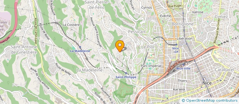 localisation de l'entreprise MONSIEUR ALAN ADJEDJ  NICE