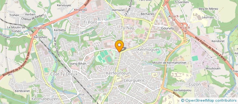 localisation de l'entreprise MONSIEUR ALAN ALTERIO à QUIMPER