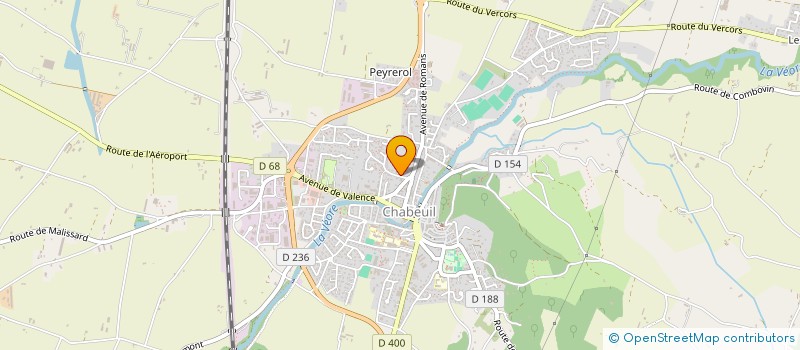 localisation de l'entreprise MONSIEUR ALAN BACCHARETTI à CHABEUIL