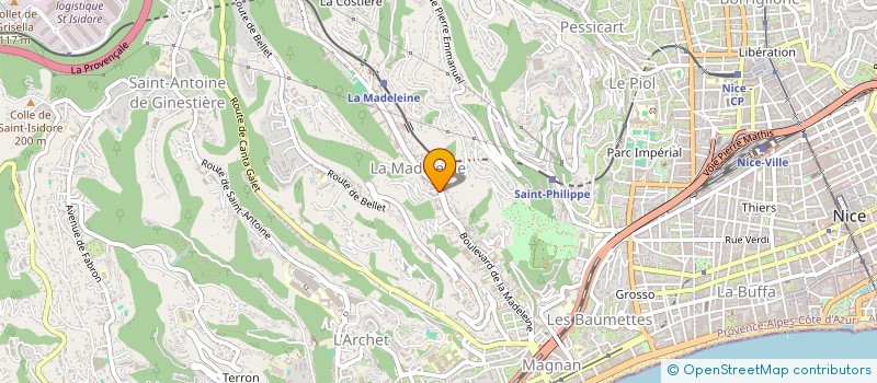 localisation de l'entreprise MONSIEUR ALAN BENOIT à NICE