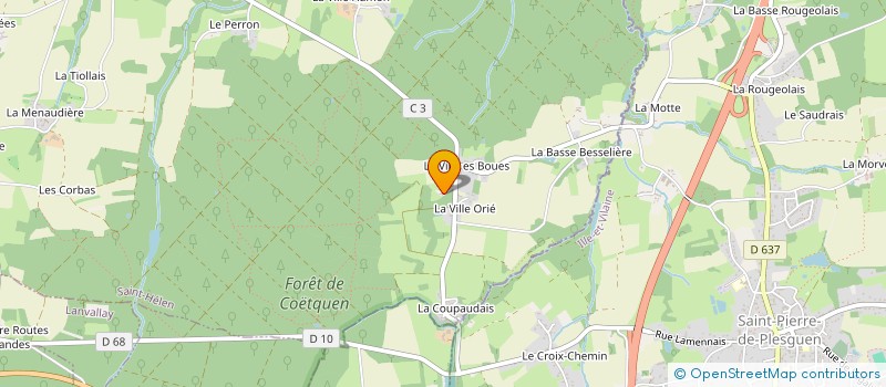 localisation de l'entreprise MONSIEUR ALAN BESSE  SAINT-HELEN