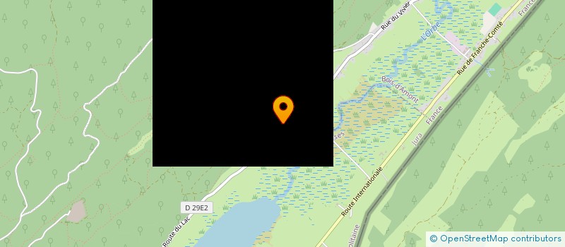 localisation de l'entreprise MONSIEUR ALAN BIHAN  LES ROUSSES