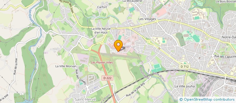 localisation de l'entreprise MONSIEUR ALAN BOSCHER  PLOUFRAGAN