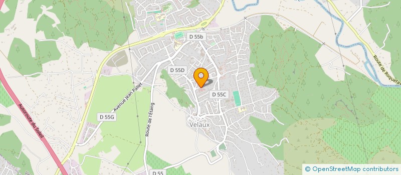 localisation de l'entreprise MONSIEUR ALAN BRIATTE  VELAUX