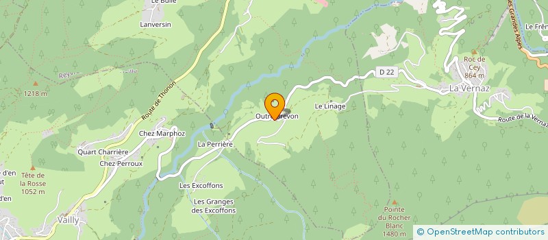 localisation de l'entreprise MONSIEUR ALAN BROWNING  REYVROZ