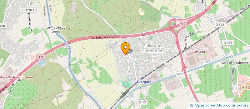 localisation de l'entreprise MONSIEUR ALAN BRUNET  SAINT-PRIVAT-DES-VIEUX