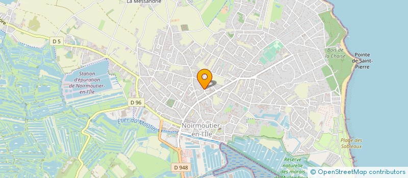 localisation de l'entreprise MONSIEUR ALAN BUGEON  NOIRMOUTIER-EN-L'ILE