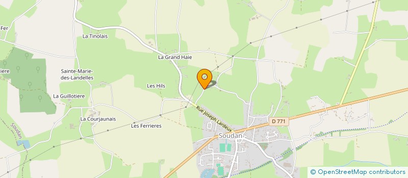 localisation de l'entreprise MONSIEUR ALAN BULEON à SOUDAN