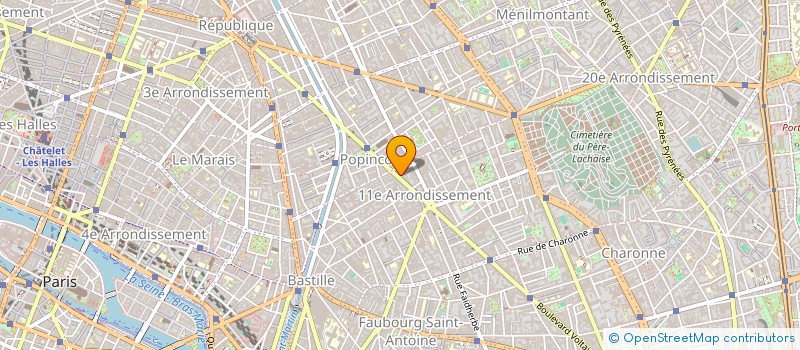 localisation de l'entreprise MONSIEUR ALAN COLLINS  PARIS