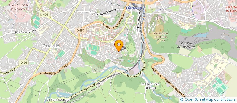 localisation de l'entreprise MONSIEUR ALAN CROSTHWAITE  CHERBOURG-EN-COTENTIN