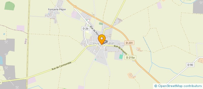 localisation de l'entreprise MONSIEUR ALAN DELUGE  JOUY-LE-CHATEL