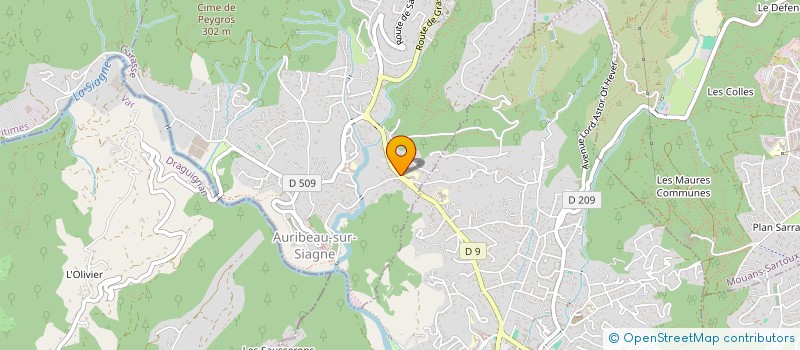 localisation de l'entreprise MONSIEUR ALAN DESJARDINS BOYARD  AURIBEAU-SUR-SIAGNE