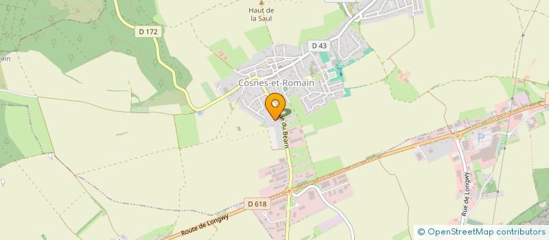 localisation de l'entreprise MONSIEUR ALAN DIDIER  COSNES-ET-ROMAIN