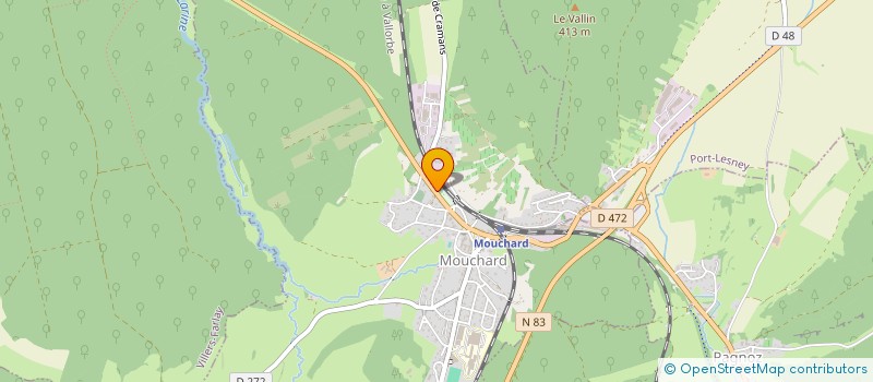 localisation de l'entreprise MONSIEUR ALAN DREAN  MOUCHARD