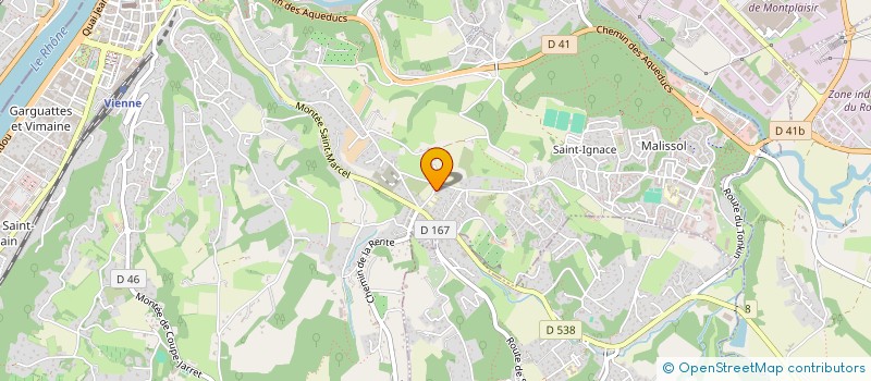 localisation de l'entreprise MONSIEUR ALAN DURY à VIENNE
