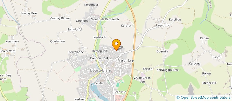 localisation de l'entreprise MONSIEUR ALAN DUVAL à BOURG-BLANC