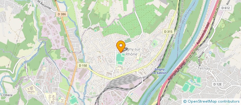 localisation de l'entreprise MONSIEUR ALAN-EDEAN SENOUCI  GRIGNY