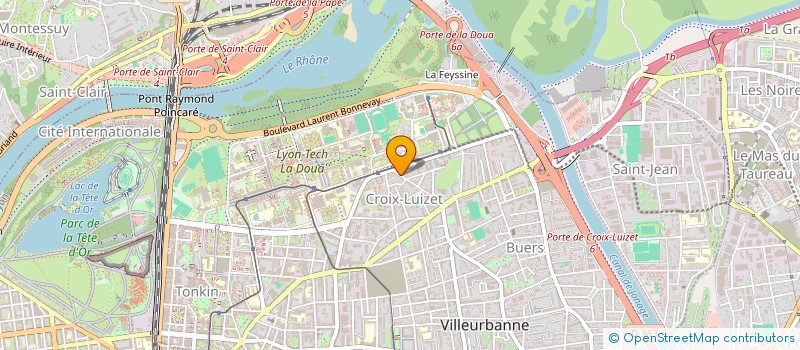 localisation de l'entreprise MONSIEUR ALAN ERTUGRUL  VILLEURBANNE