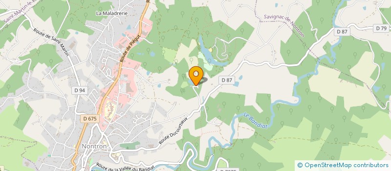 localisation de l'entreprise MONSIEUR ALAN FITZPATRICK  TEYJAT