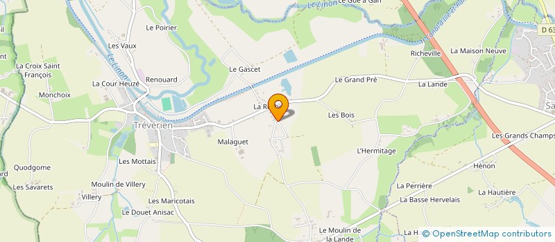 localisation de l'entreprise MONSIEUR ALAN FLINDERS  TREVERIEN