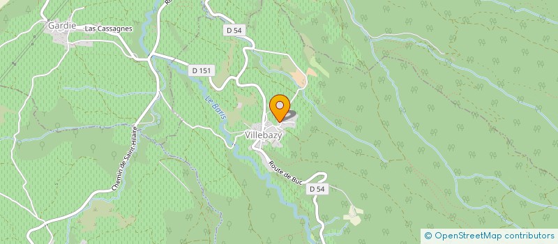 localisation de l'entreprise MONSIEUR ALAN FOX  VILLEBAZY