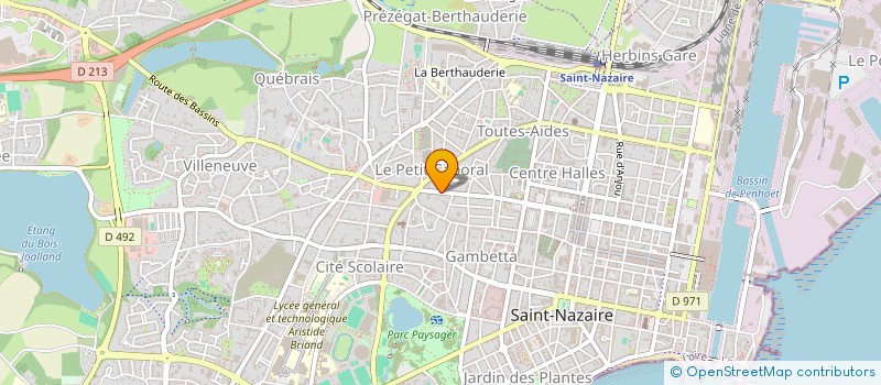 localisation de l'entreprise MONSIEUR ALAN FRESNEAU à SAINT-NAZAIRE