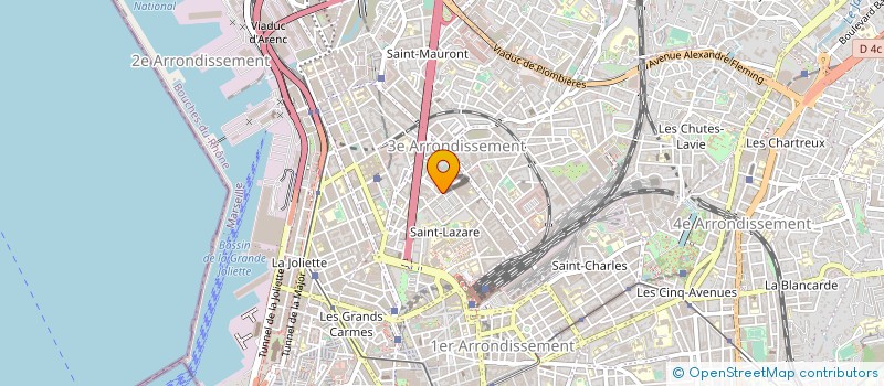 localisation de l'entreprise MONSIEUR ALAN GAGNAIRE à MARSEILLE