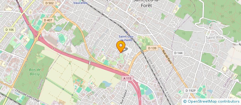 localisation de l'entreprise MONSIEUR ALAN GALLIC à SAINT-LEU-LA-FORET