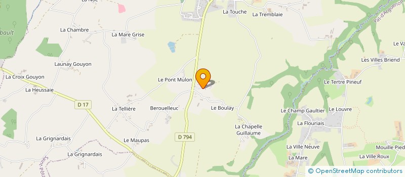 localisation de l'entreprise MONSIEUR ALAN GARD  SAINT-POTAN