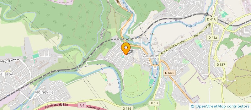 localisation de l'entreprise MONSIEUR ALAN GRIGOLI  AUBOUE