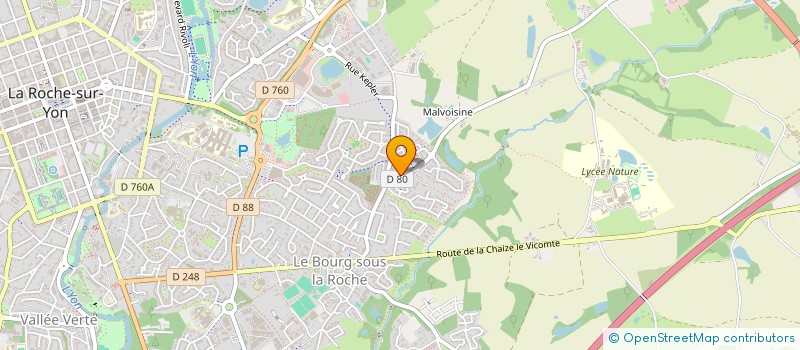 localisation de l'entreprise MONSIEUR ALAN GROLLIER à LA ROCHE-SUR-YON