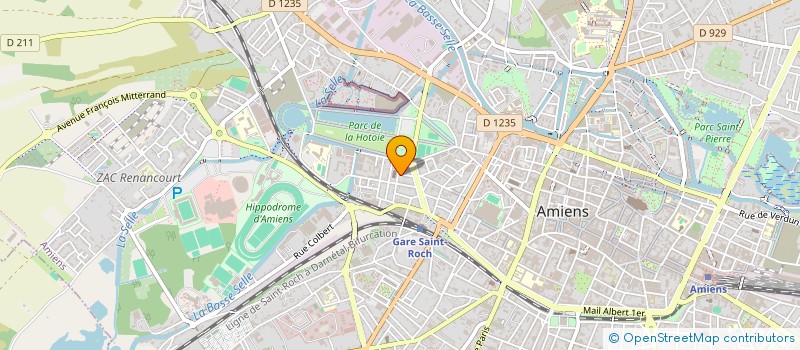localisation de l'entreprise MONSIEUR ALAN GUERBETTE à AMIENS