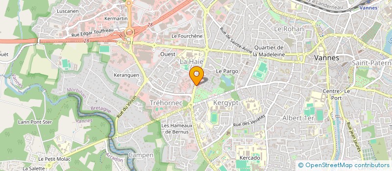 localisation de l'entreprise MONSIEUR ALAN GUIHUR à VANNES