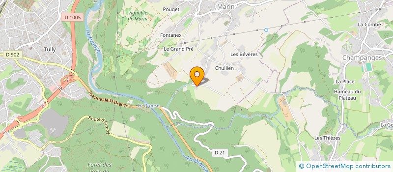 localisation de l'entreprise MONSIEUR ALAN HENRY  MARIN