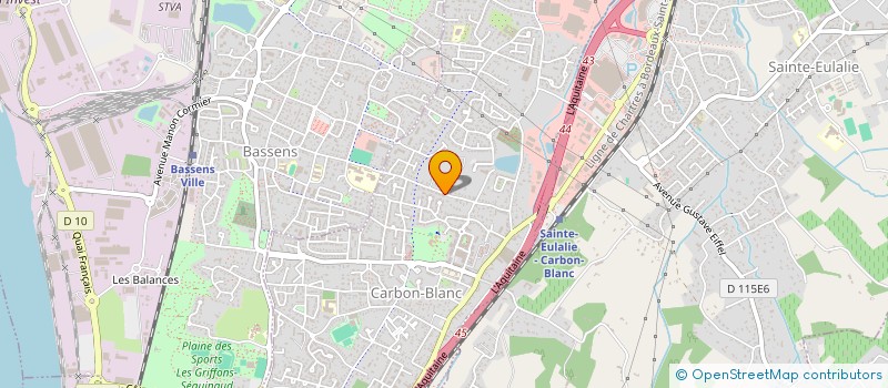 localisation de l'entreprise MONSIEUR ALAN HERRERA OGAYAR  CARBON BLANC