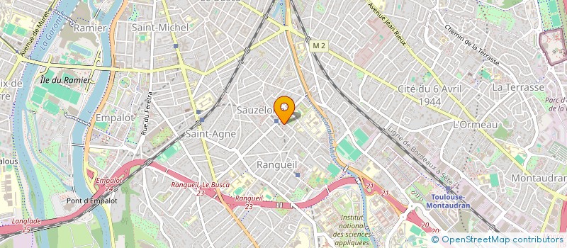 localisation de l'entreprise MONSIEUR ALAN HOARAU à TOULOUSE