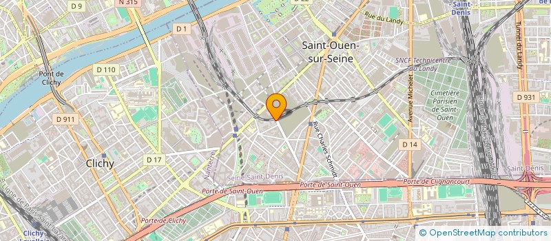 localisation de l'entreprise MONSIEUR ALAN JACMEL à SAINT-OUEN-SUR-SEINE
