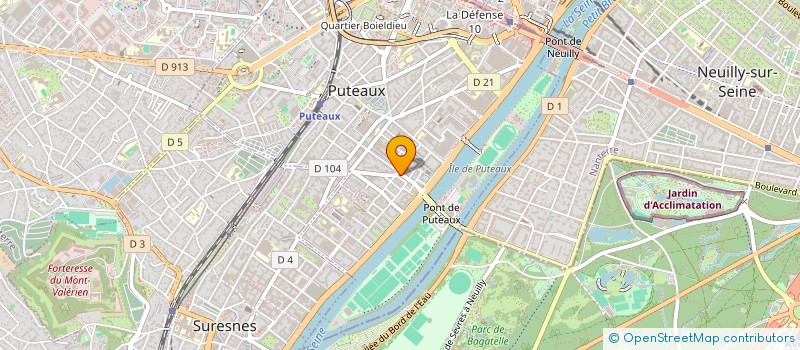 localisation de l'entreprise MONSIEUR ALAN KEIL  PUTEAUX