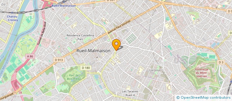 localisation de l'entreprise MONSIEUR ALAN KUMAN à RUEIL-MALMAISON