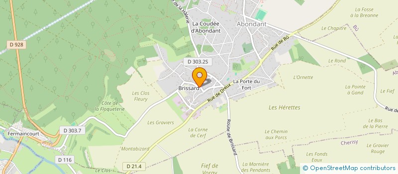 localisation de l'entreprise MONSIEUR ALAN L'ELHA à ABONDANT