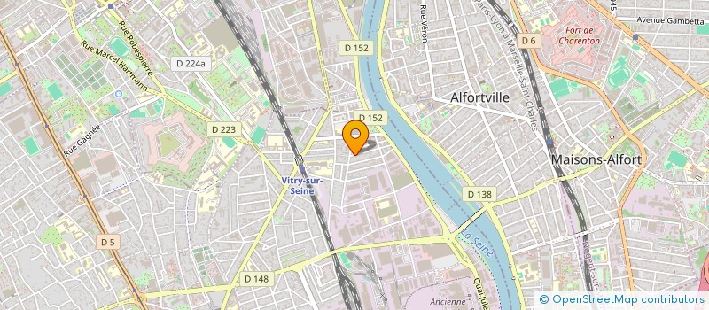 localisation de l'entreprise MONSIEUR ALAN LAFORTUNE à VITRY-SUR-SEINE