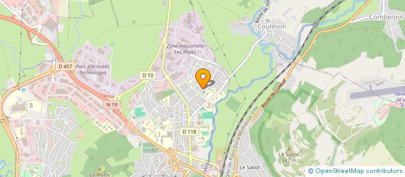 localisation de l'entreprise MONSIEUR ALAN LAURENT  VESOUL