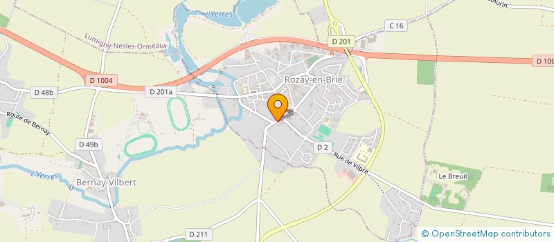 localisation de l'entreprise MONSIEUR ALAN LE GUILLOUX  ROZAY-EN-BRIE